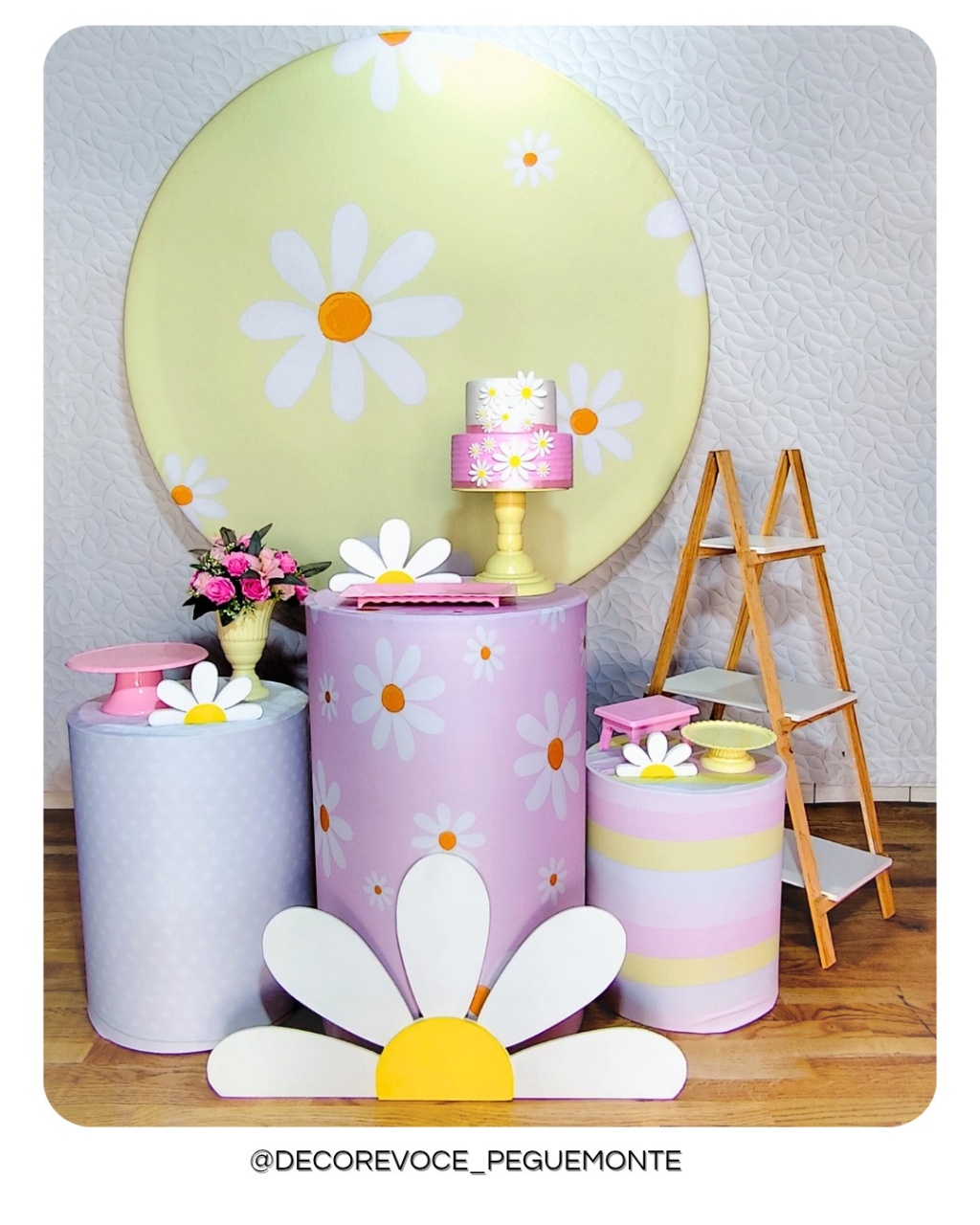 Kit Completo Margaridas - Decore Você Pegue & Monte