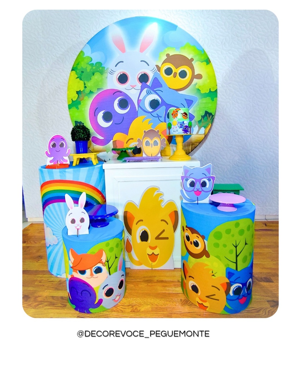 Kit Festejar Bolofofos Menino 1  - Decore Você Pegue & Monte