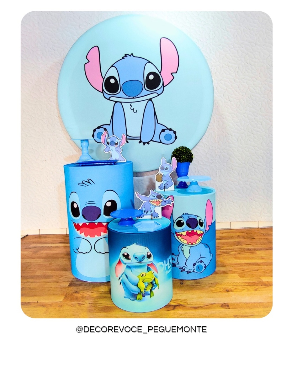 Kit Pratico Stitch  - Decore Você Pegue & Monte