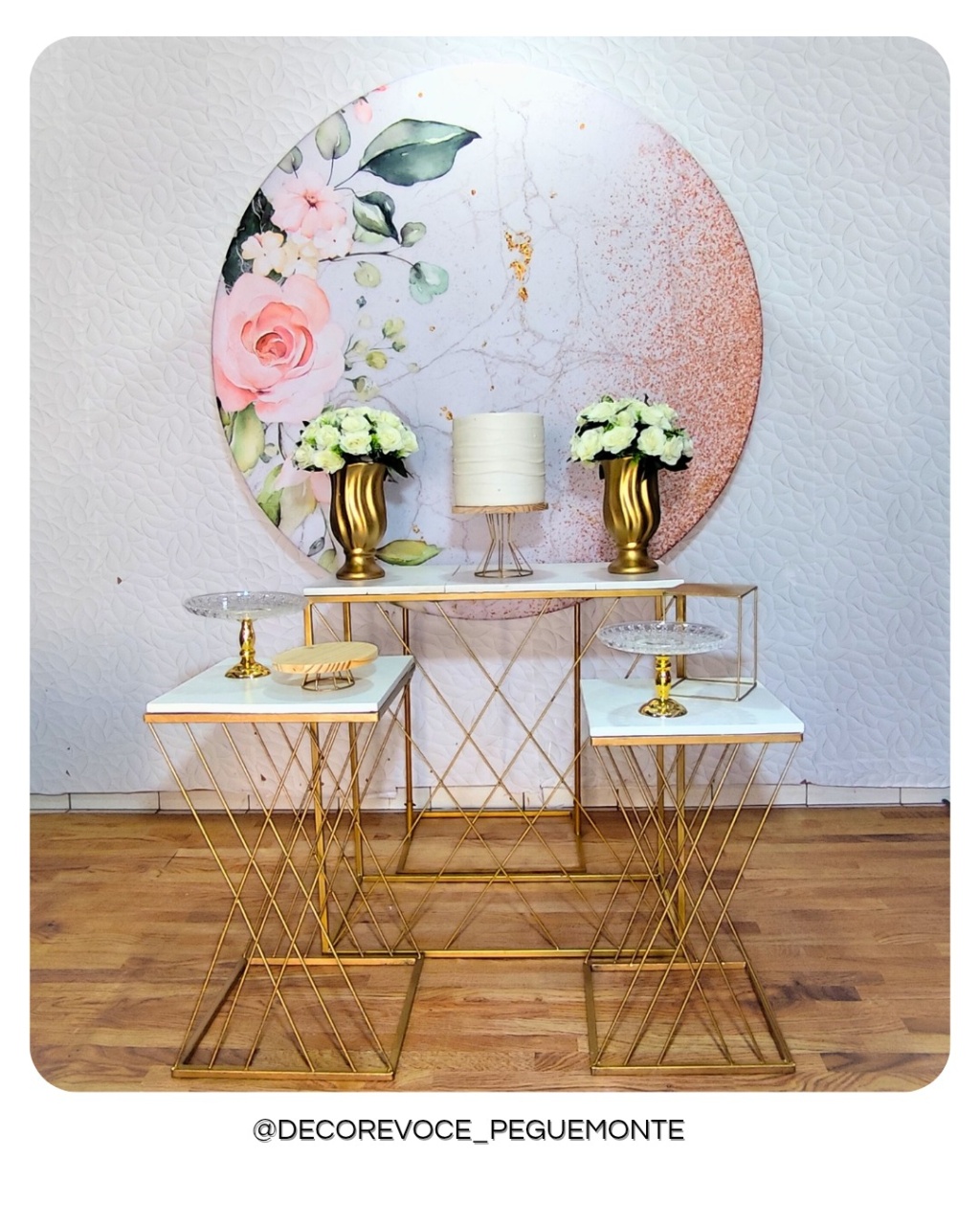 Kit Adulto Floral 2 - Decore Você Pegue & Monte