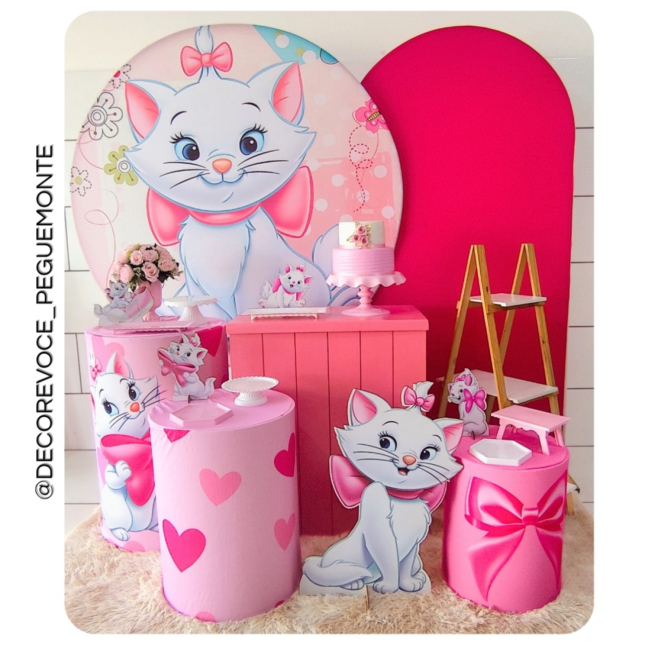 Kit Premium Gatinha Marie 2 - Decore Você Pegue & Monte