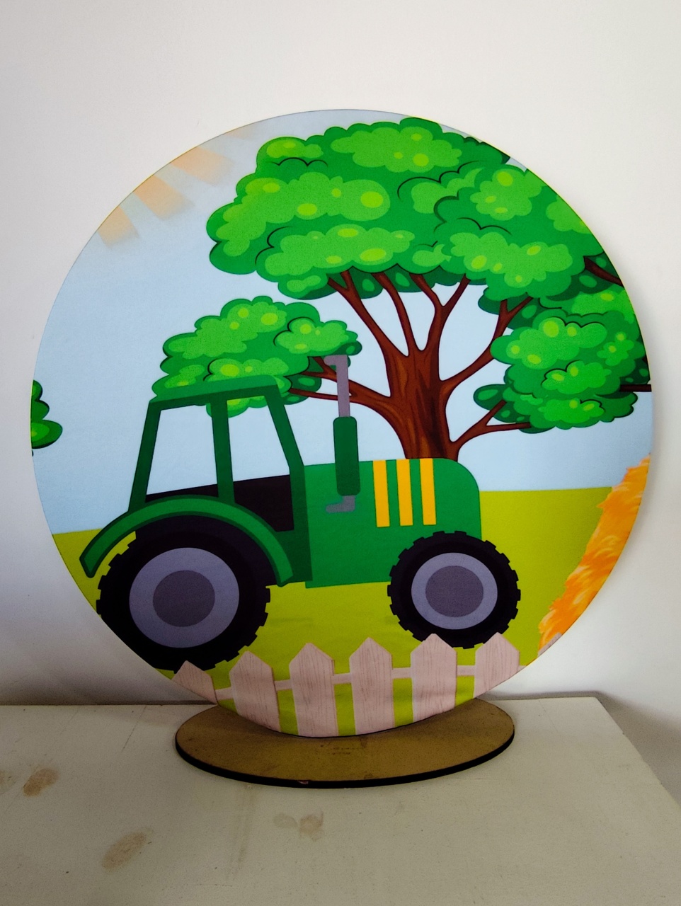 Kit Mesa Trator  - Decore Você Pegue & Monte