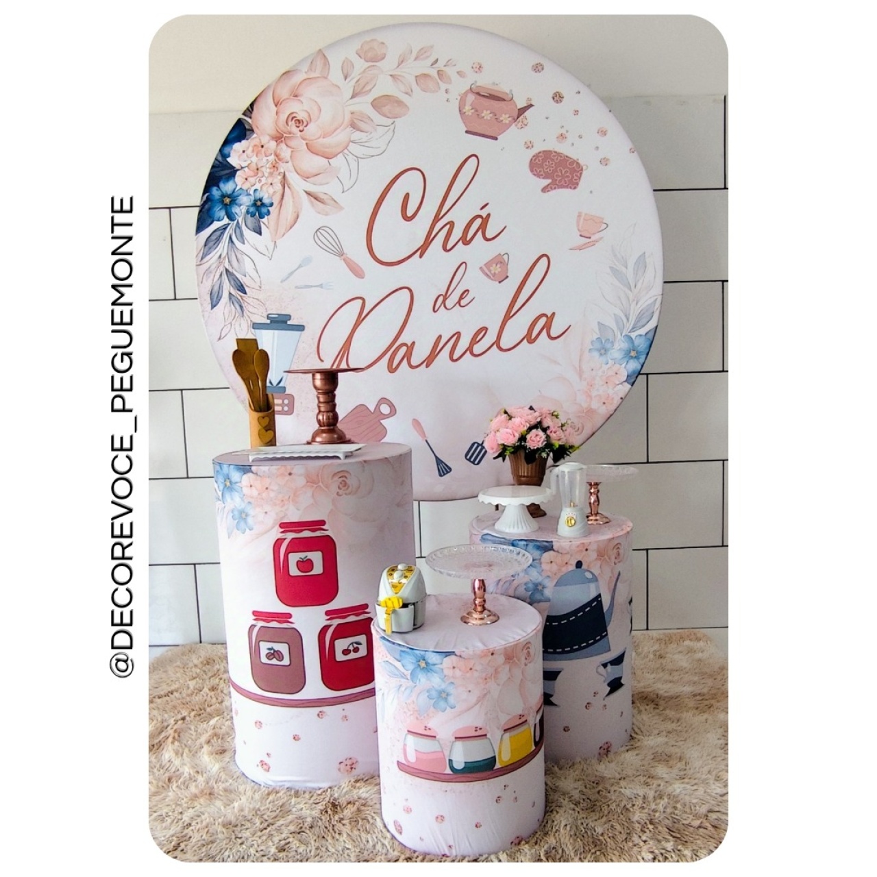 Kit Chá de Panela 1 - Decore Você Pegue & Monte