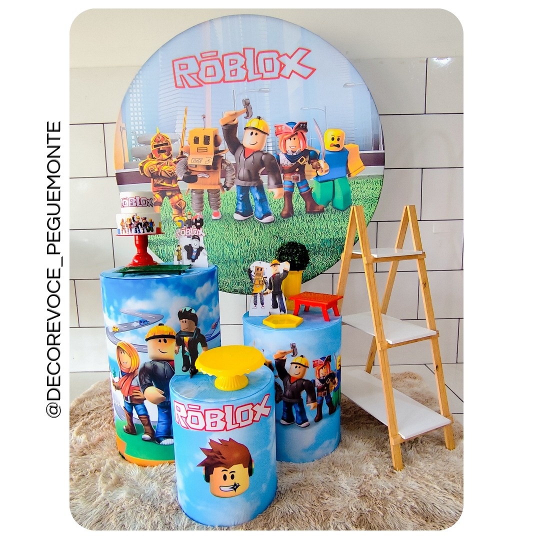 Kit Completo Roblox  - Decore Você Pegue & Monte