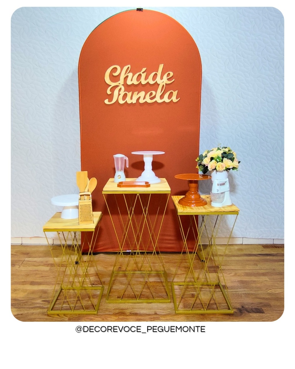  Chá de Panela Terracota 2 - Decore Você Pegue & Monte