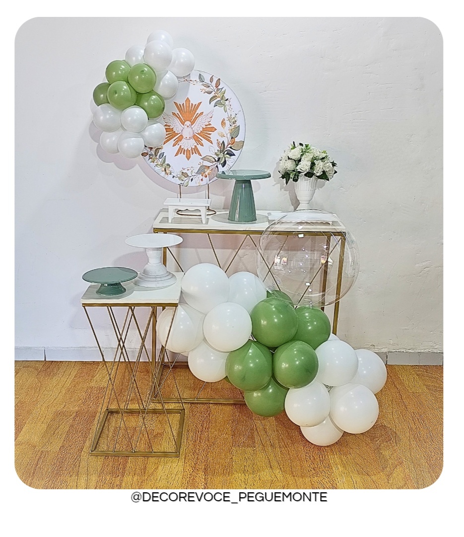 Kit Mesa Batizado Premium 2 - Decore Você Pegue & Monte