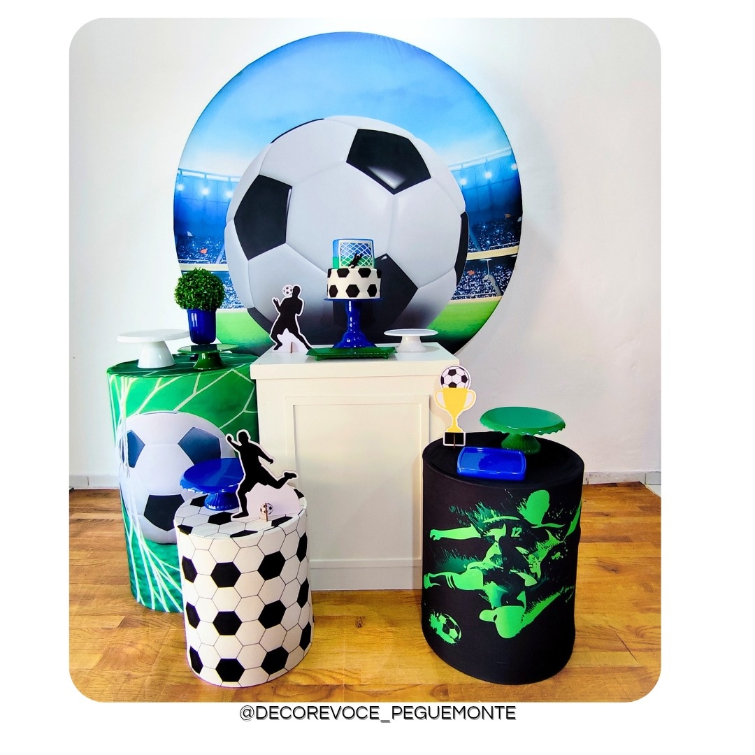 Kit Festejar Futebol  - Decore Você Pegue & Monte