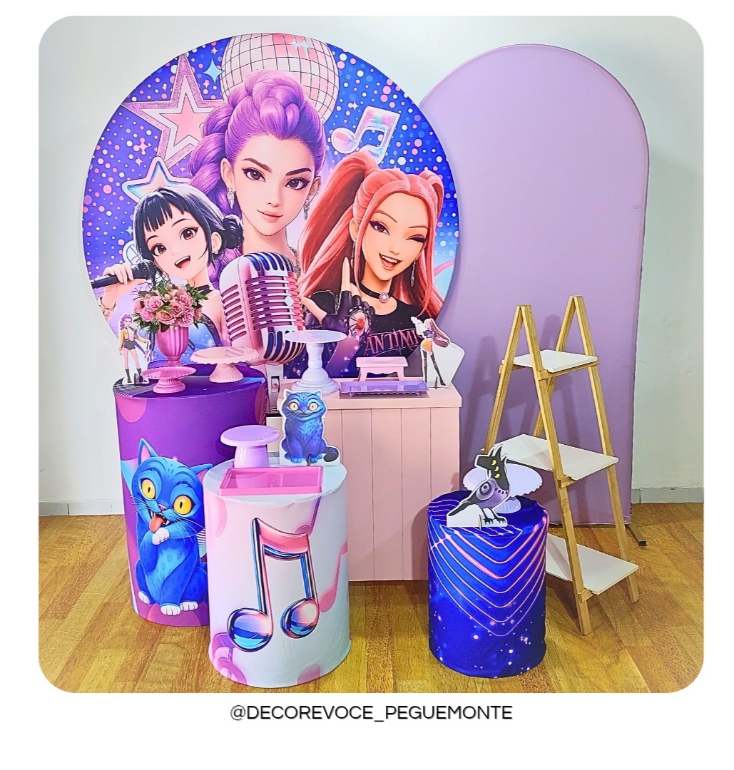 Kit Premium Guerreiras Do K-Pop 2 - Decore Você Pegue & Monte