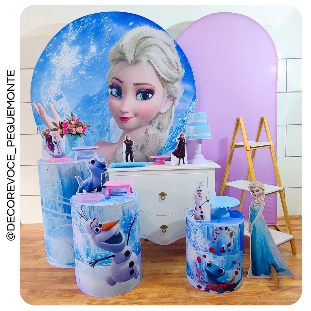 Kit Premium Frozen - Decore Você Pegue & Monte