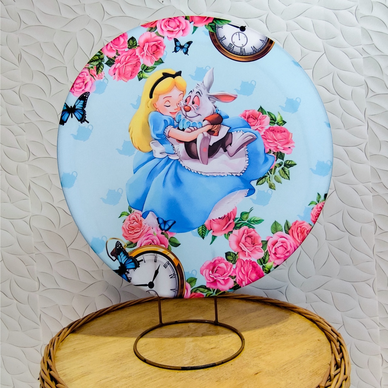 Kit Mesa Alice No País das Maravilhas - Decore Você Pegue & Monte