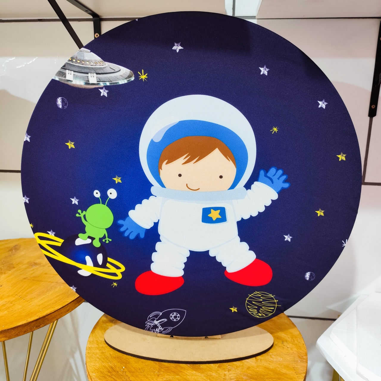 Kit Mesa Astronauta  - Decore Você Pegue & Monte