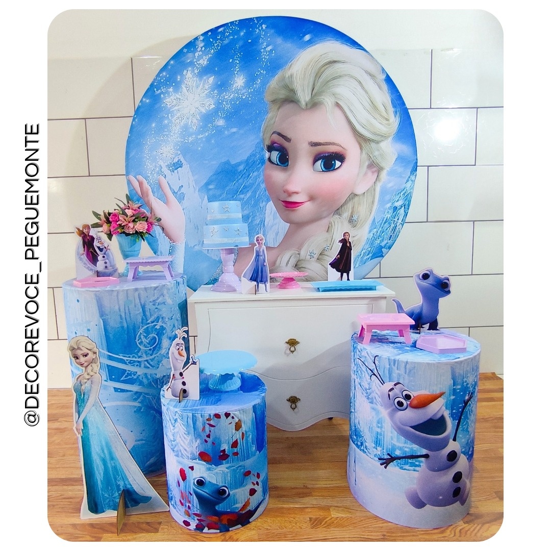 Kit Festejar Frozen - Decore Você Pegue & Monte