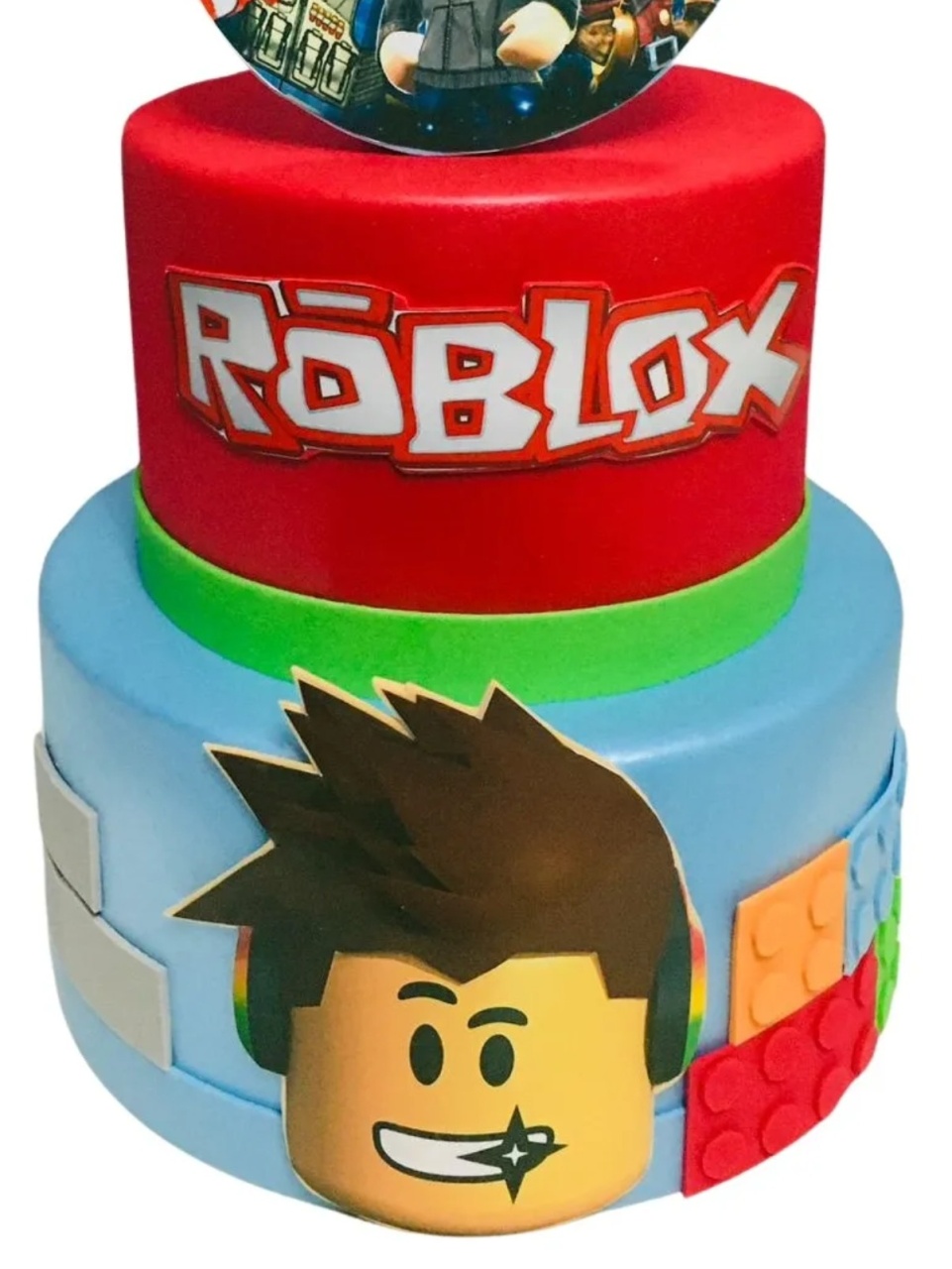 Bolo Fake Roblox  - Decore Você Pegue & Monte
