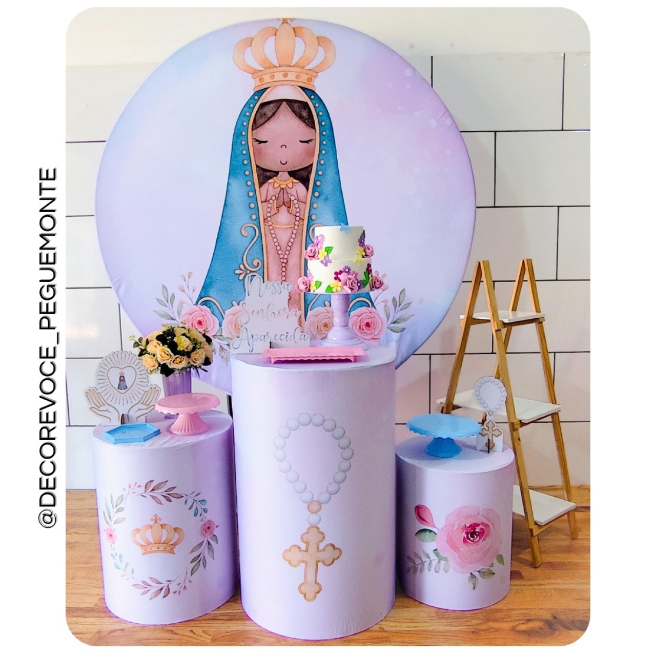 Kit Completo Nossa Senhora  - Decore Você Pegue & Monte
