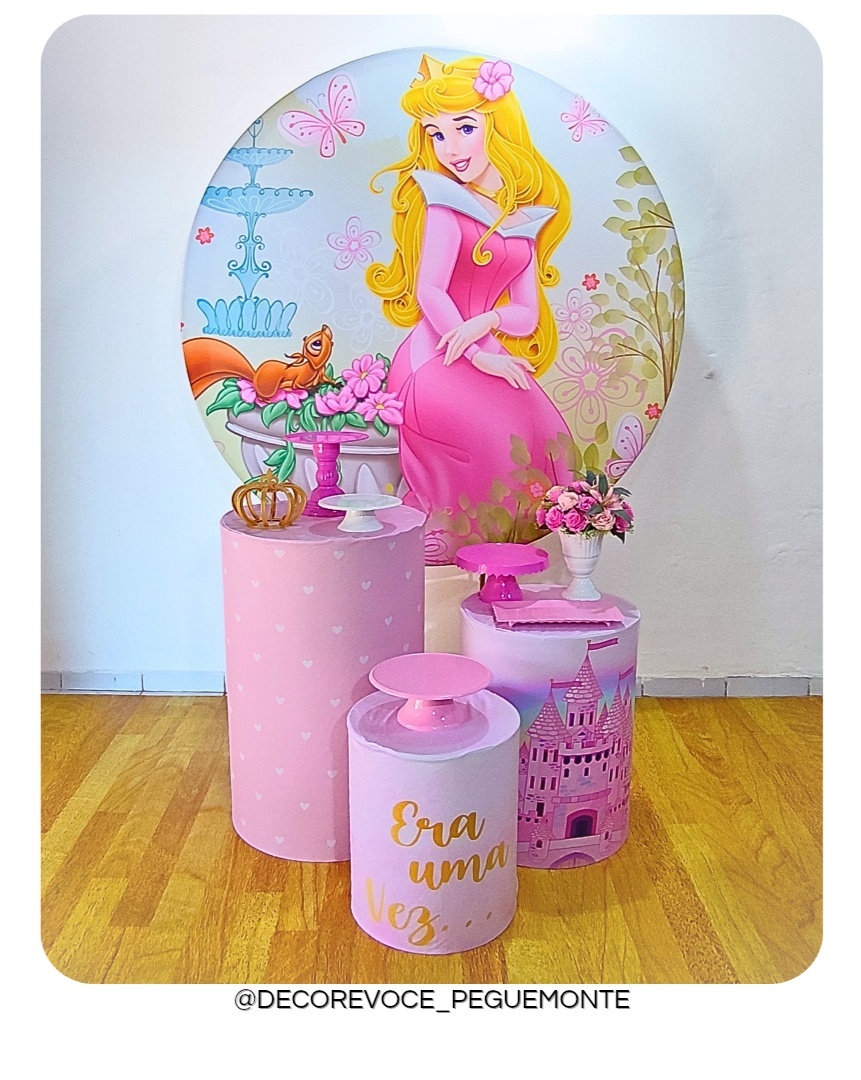 Kit Prático Bela Adormecida (Aurora) - Decore Você Pegue & Monte
