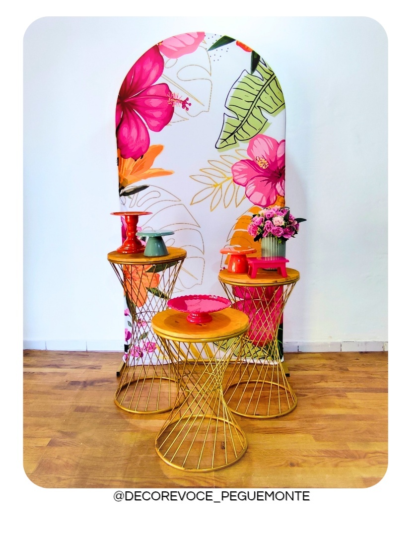 Kit Adulto Tropical (Floral) - Decore Você Pegue & Monte