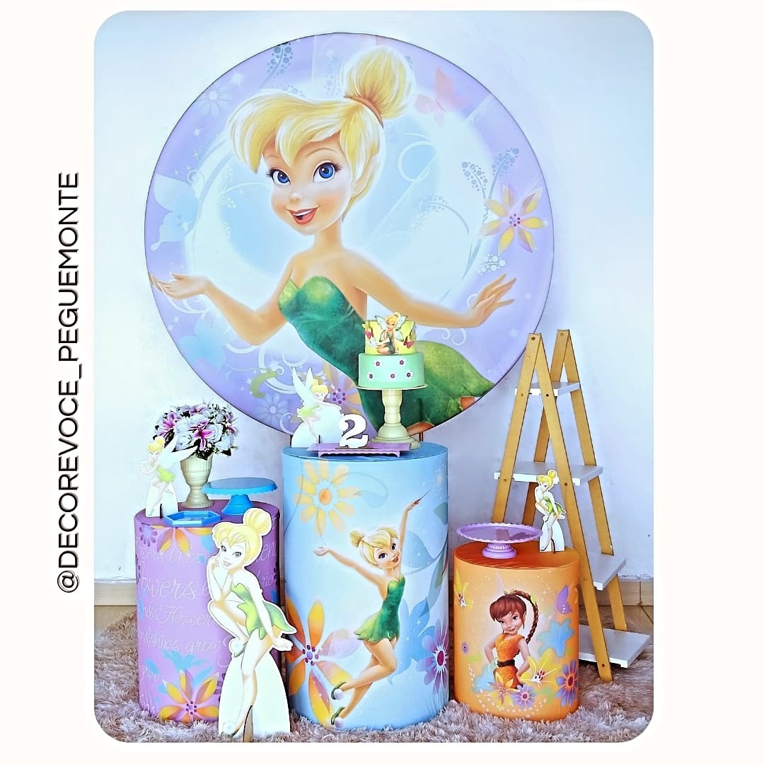 Kit Completo Sininho/Tinkerbell  - Decore Você Pegue & Monte