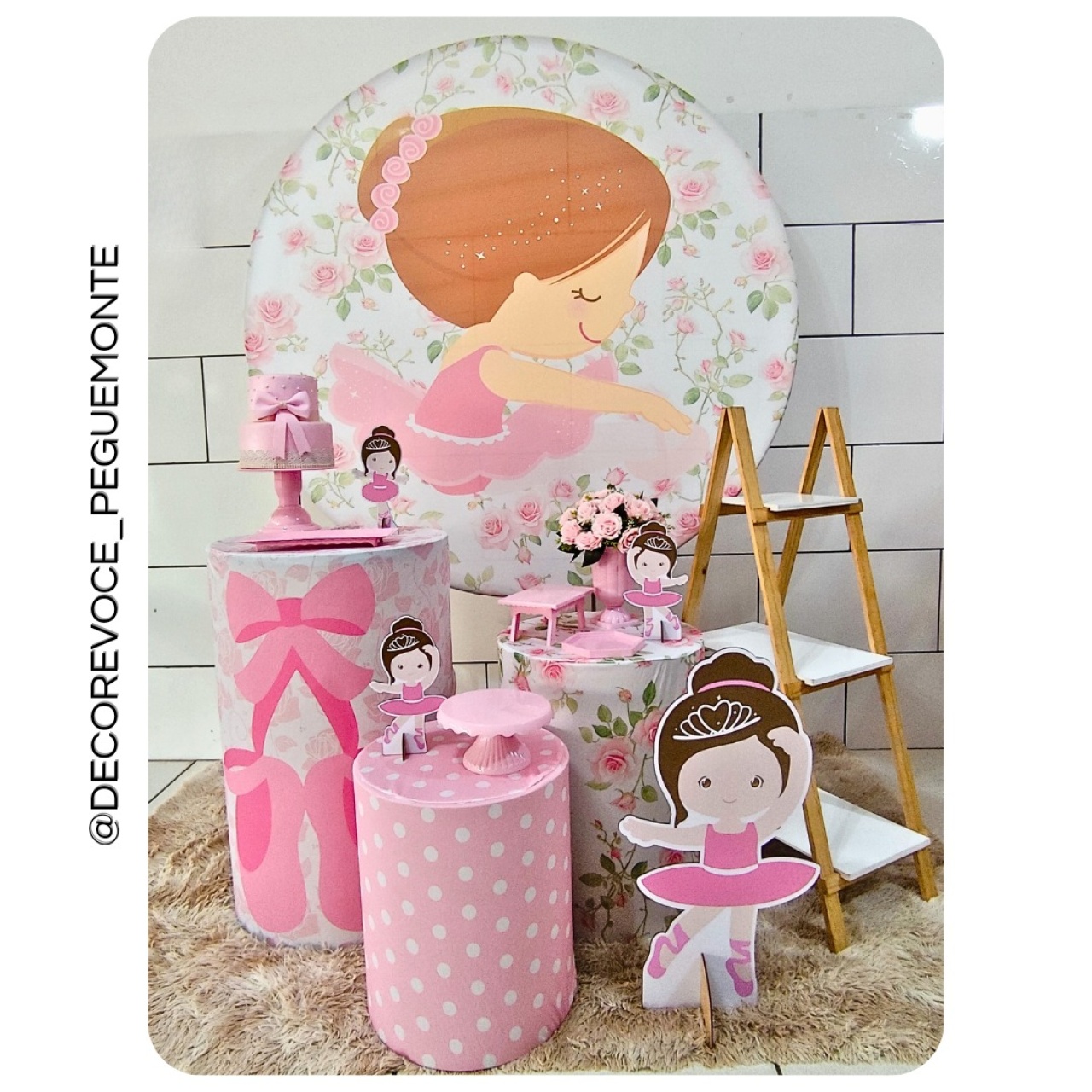 Kit Completo Bailarina - Decore Você Pegue & Monte