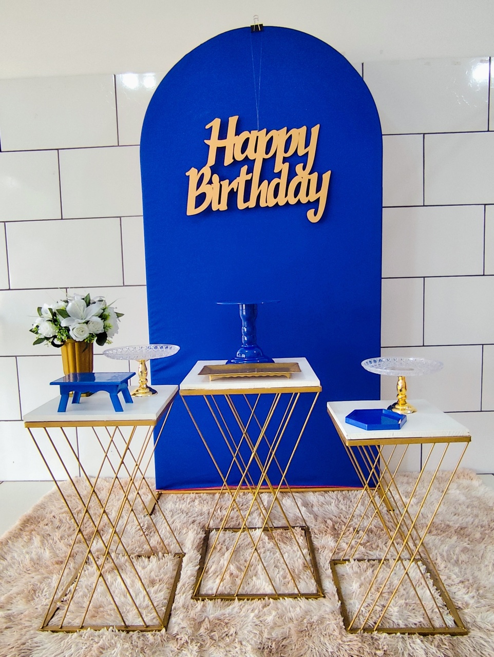 Kit Adulto Azul Royal 2 - Decore Você Pegue & Monte