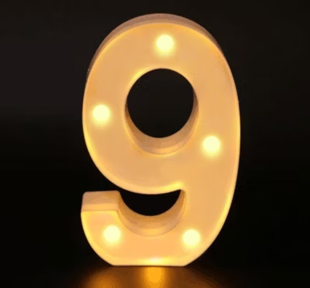 Led 9 16Cm  - Decore Você Pegue & Monte