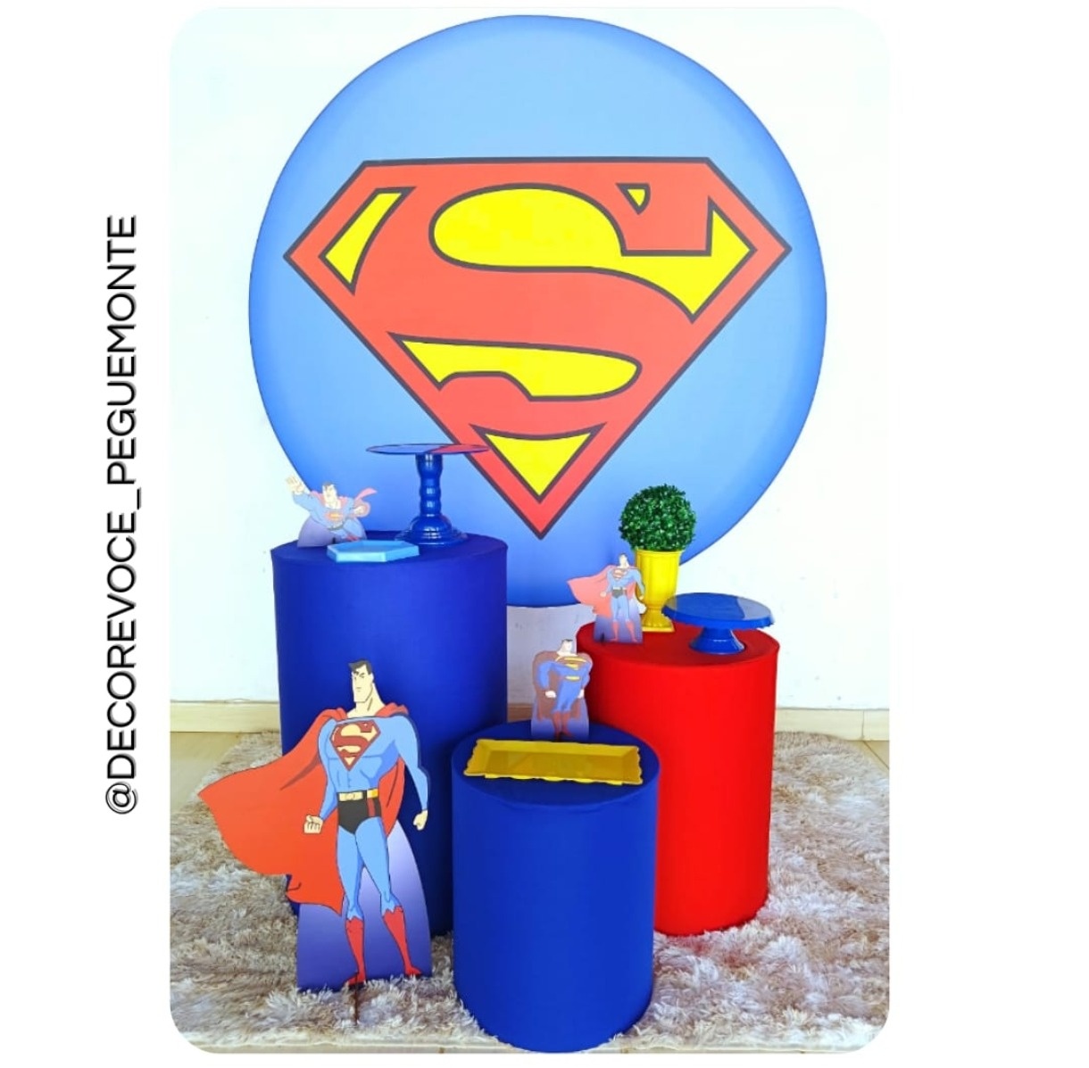 Kit Prático Super Man - Decore Você Pegue & Monte