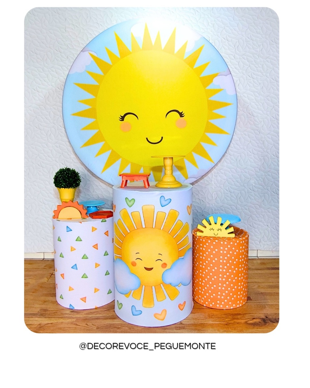 Kit Prático Solzinho - Decore Você Pegue & Monte