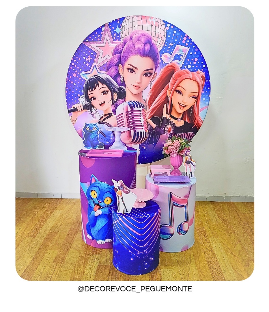 Kit Prático Guerreiras Do K-Pop 2 - Decore Você Pegue & Monte