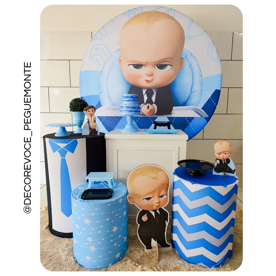 Kit Festejar Poderoso Chefinho - Decore Você Pegue & Monte
