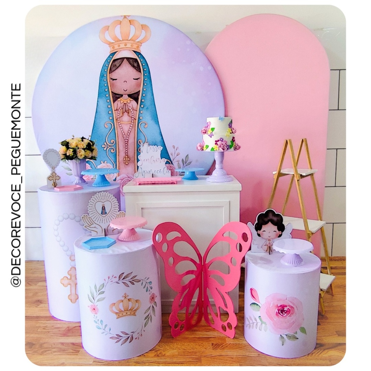 Kit Premium Nossa Senhora  - Decore Você Pegue & Monte