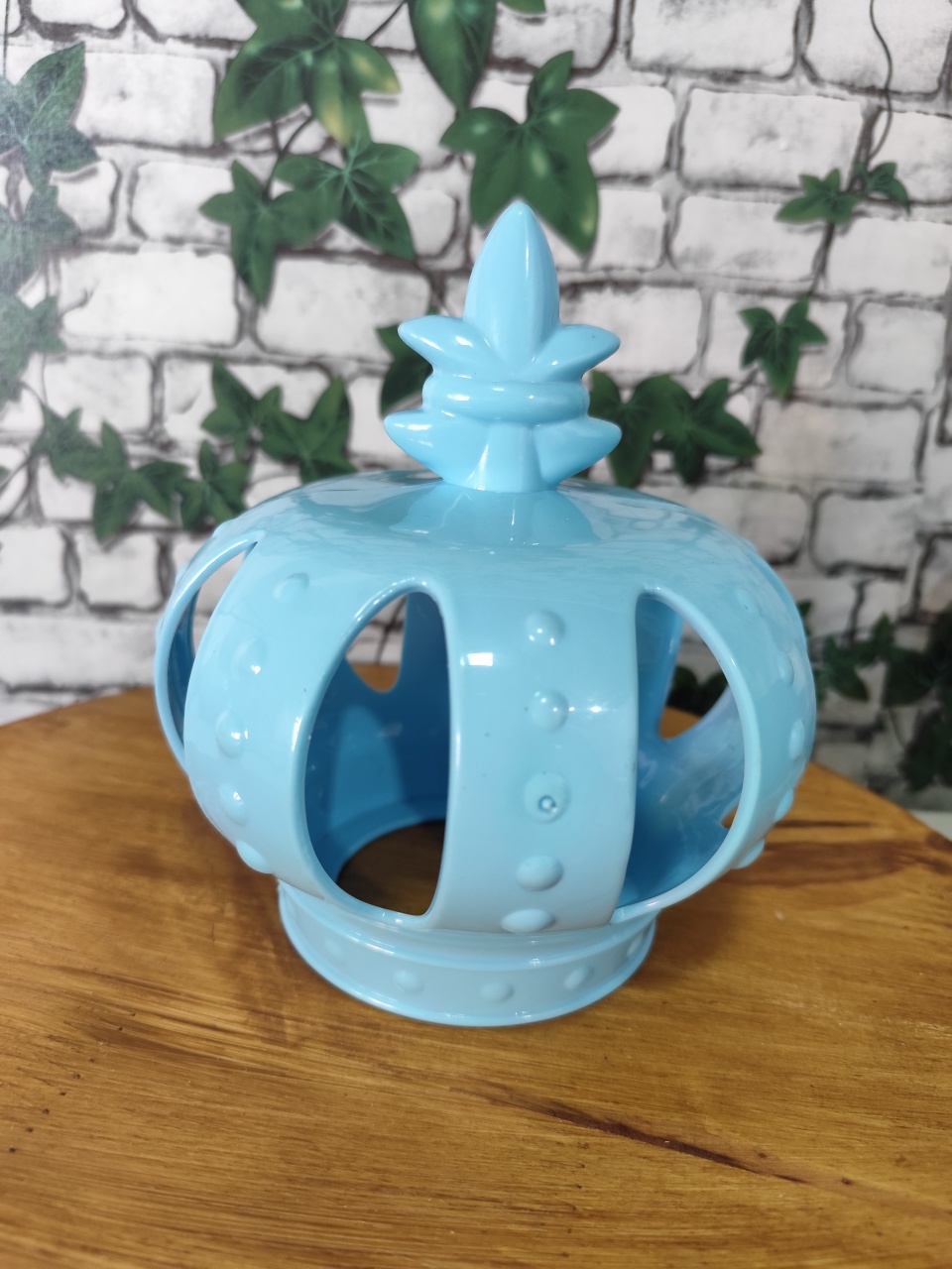 Coroa Azul - Decore Você Pegue & Monte