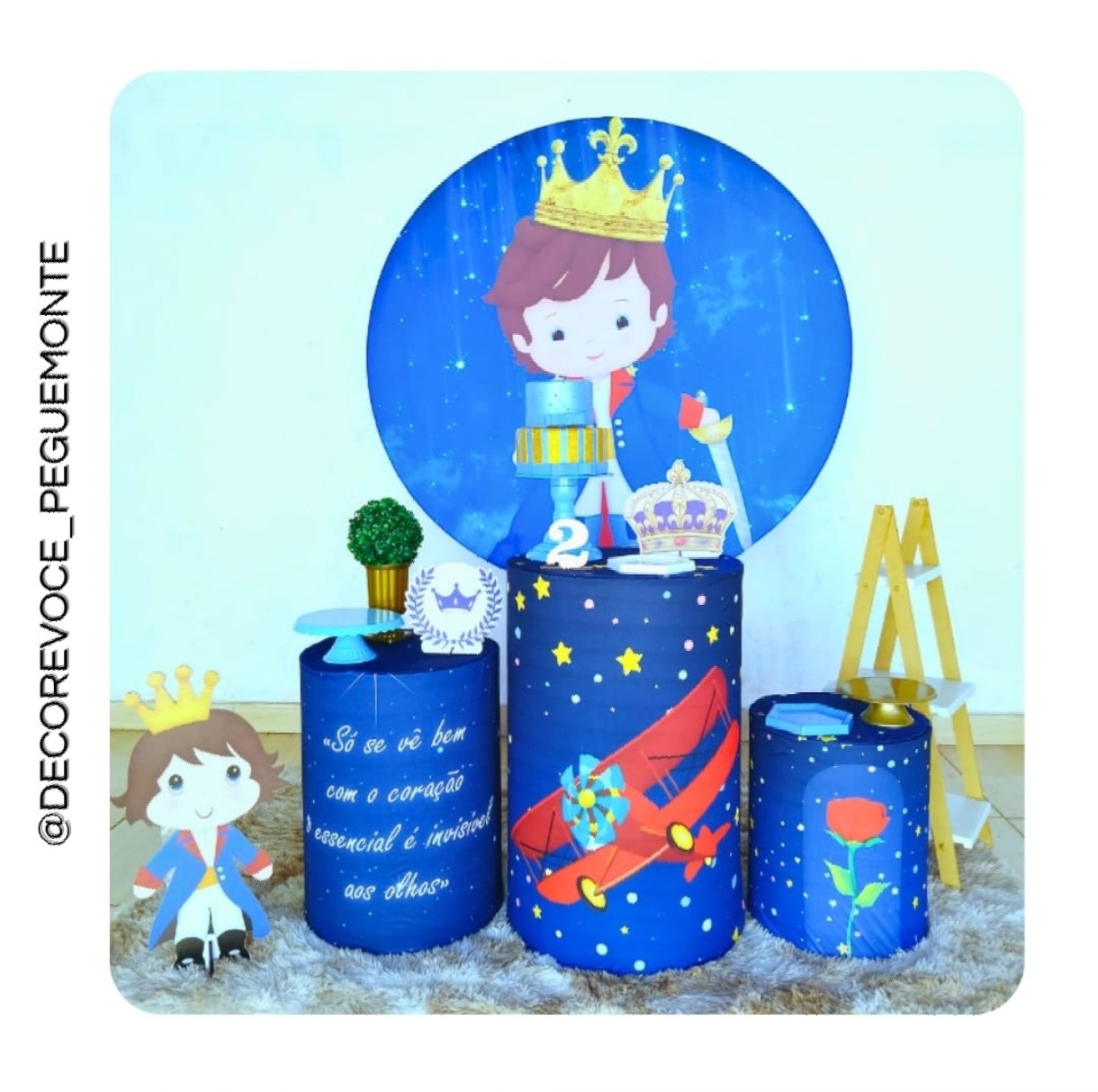 Kit Completo Pequeno Príncipe  - Decore Você Pegue & Monte
