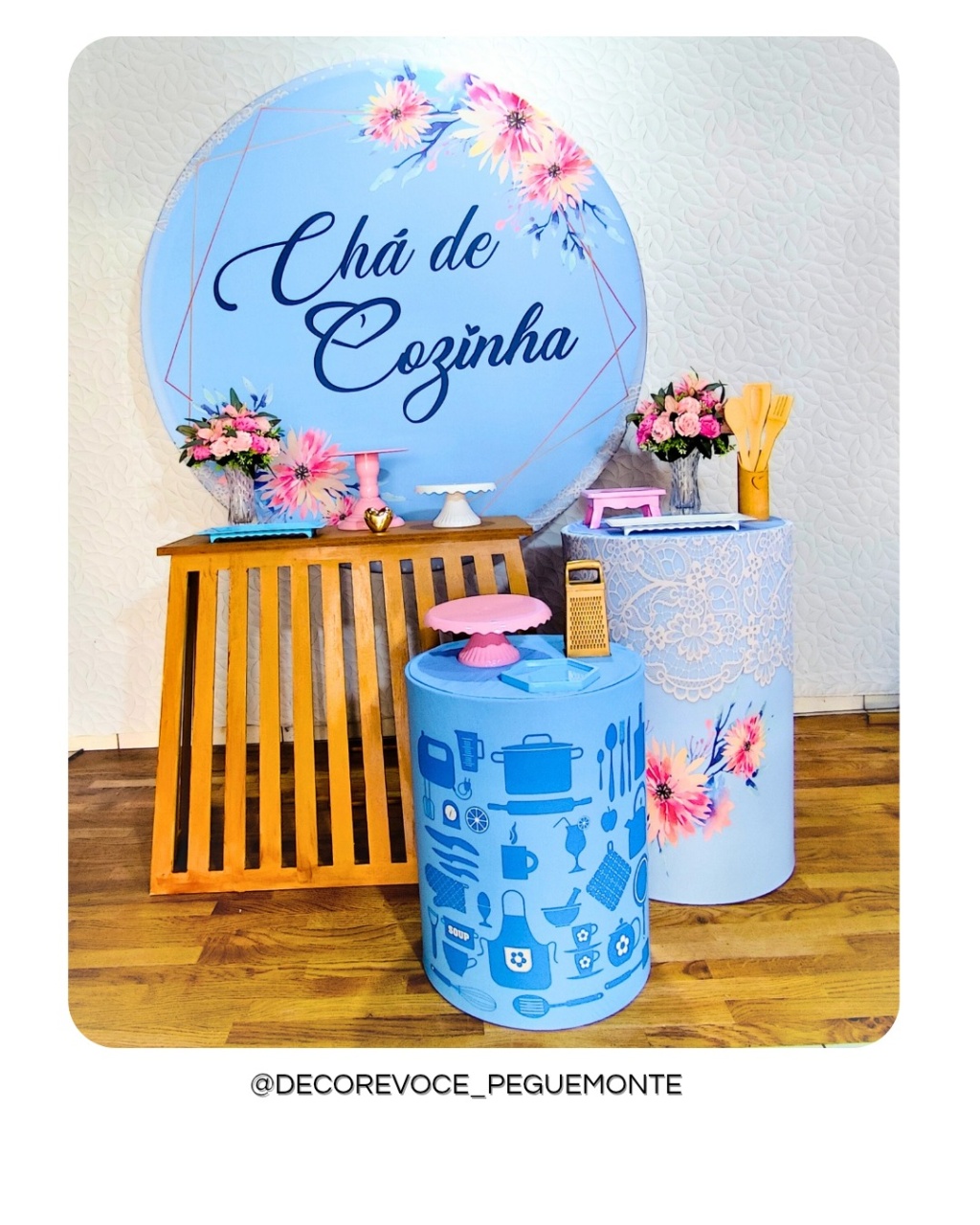 Kit Chá de Cozinha  3 - Decore Você Pegue & Monte
