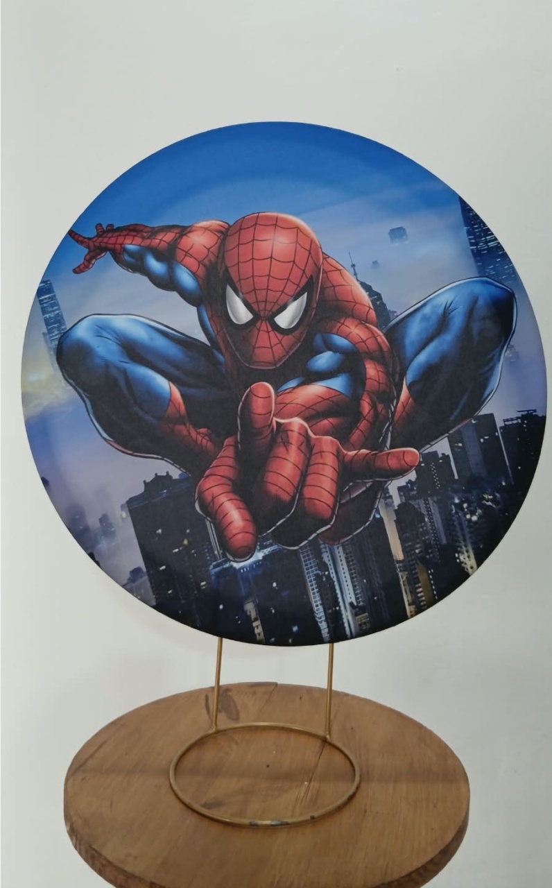 Kit Mesa Homem Aranha 2 - Decore Você Pegue & Monte