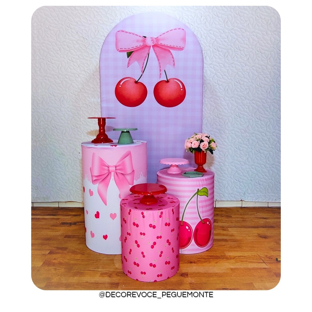 Kit Cerejinha 2 - Decore Você Pegue & Monte