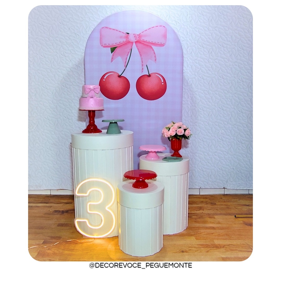 Kit Cerejinha 1 - Decore Você Pegue & Monte