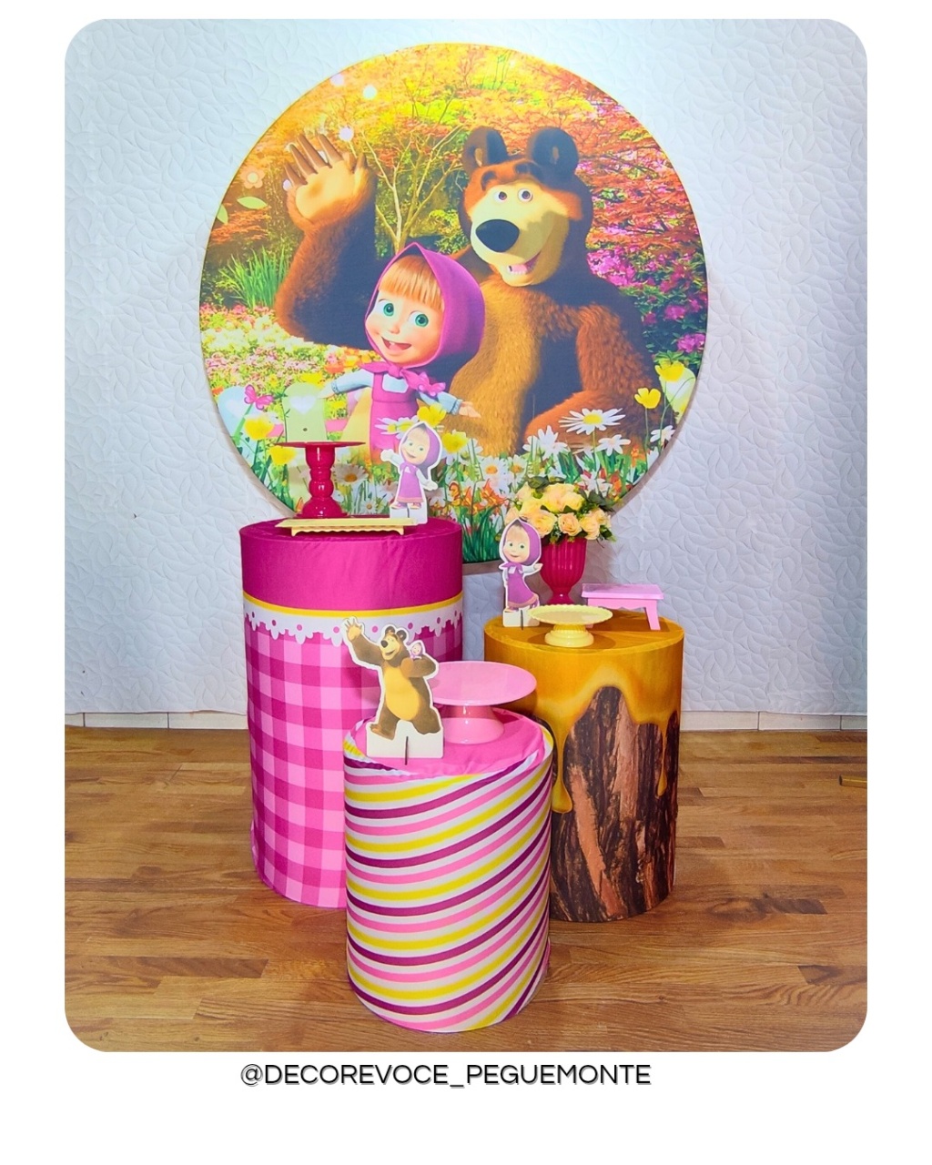 Kit Pratico Marsha E Urso - Decore Você Pegue & Monte