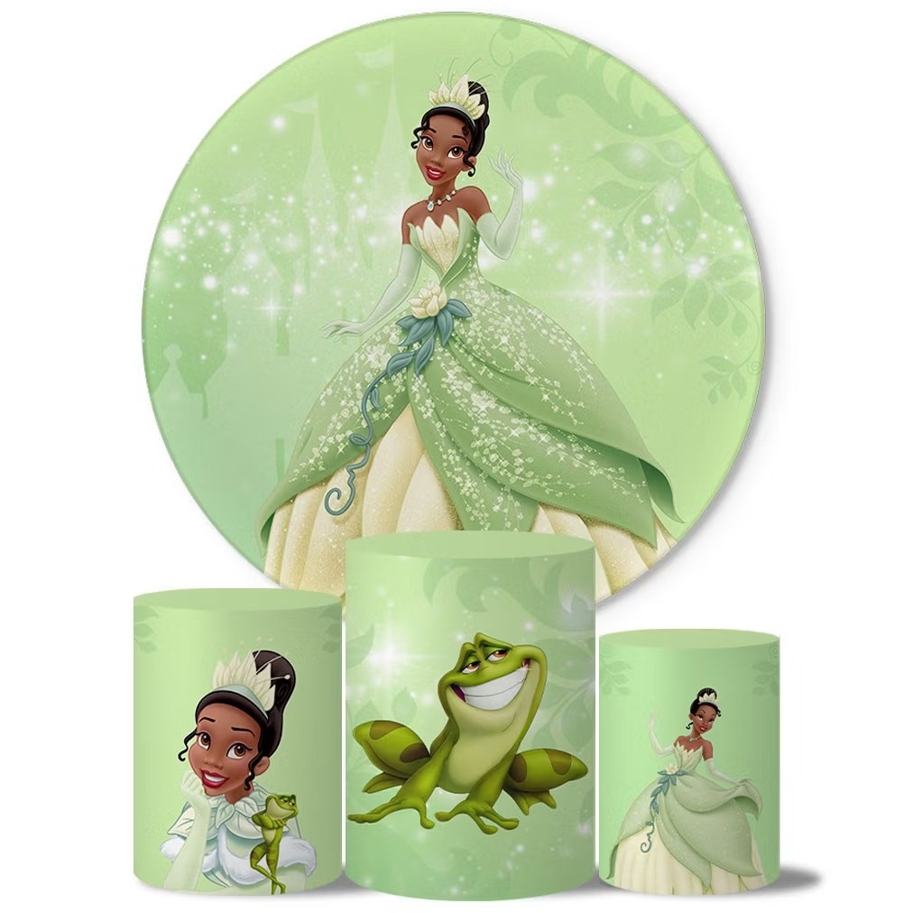Kit Prático A Princesa E O Sapo - Decore Você Pegue & Monte