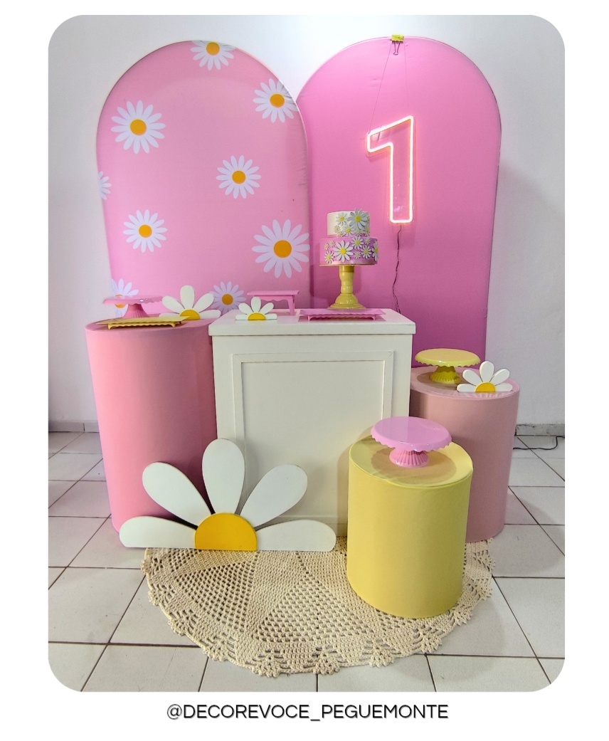 Composição Margaridas 4 - Decore Você Pegue & Monte