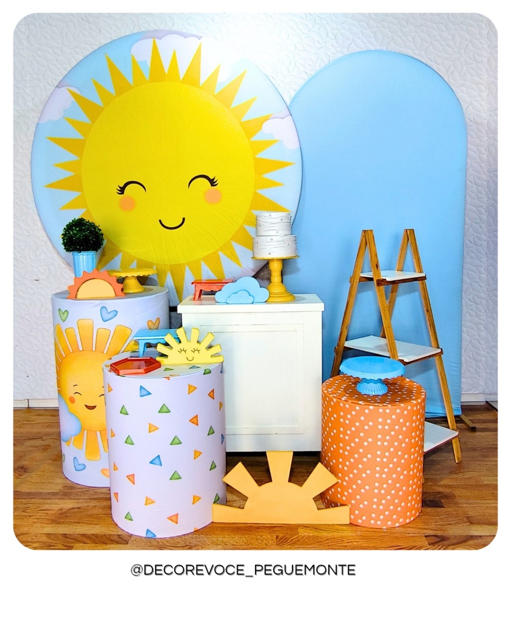 Kit Premium Solzinho - Decore Você Pegue & Monte