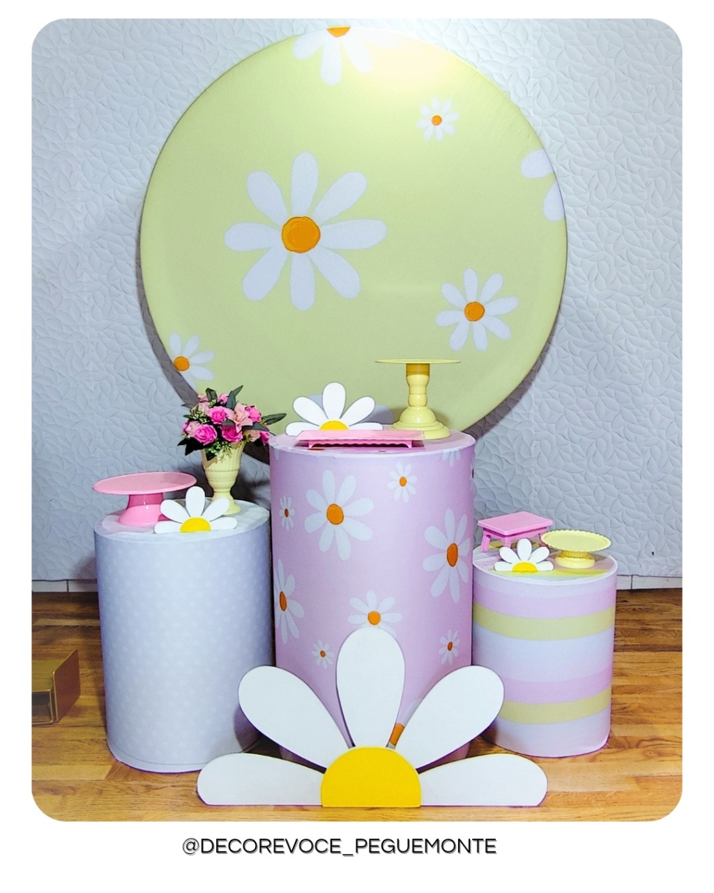 Kit Prático Margaridas - Decore Você Pegue & Monte