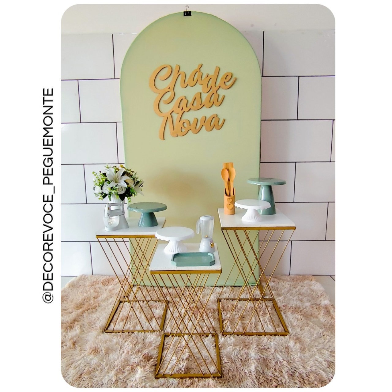 Kit Chá de Casa Nova 2 - Decore Você Pegue & Monte