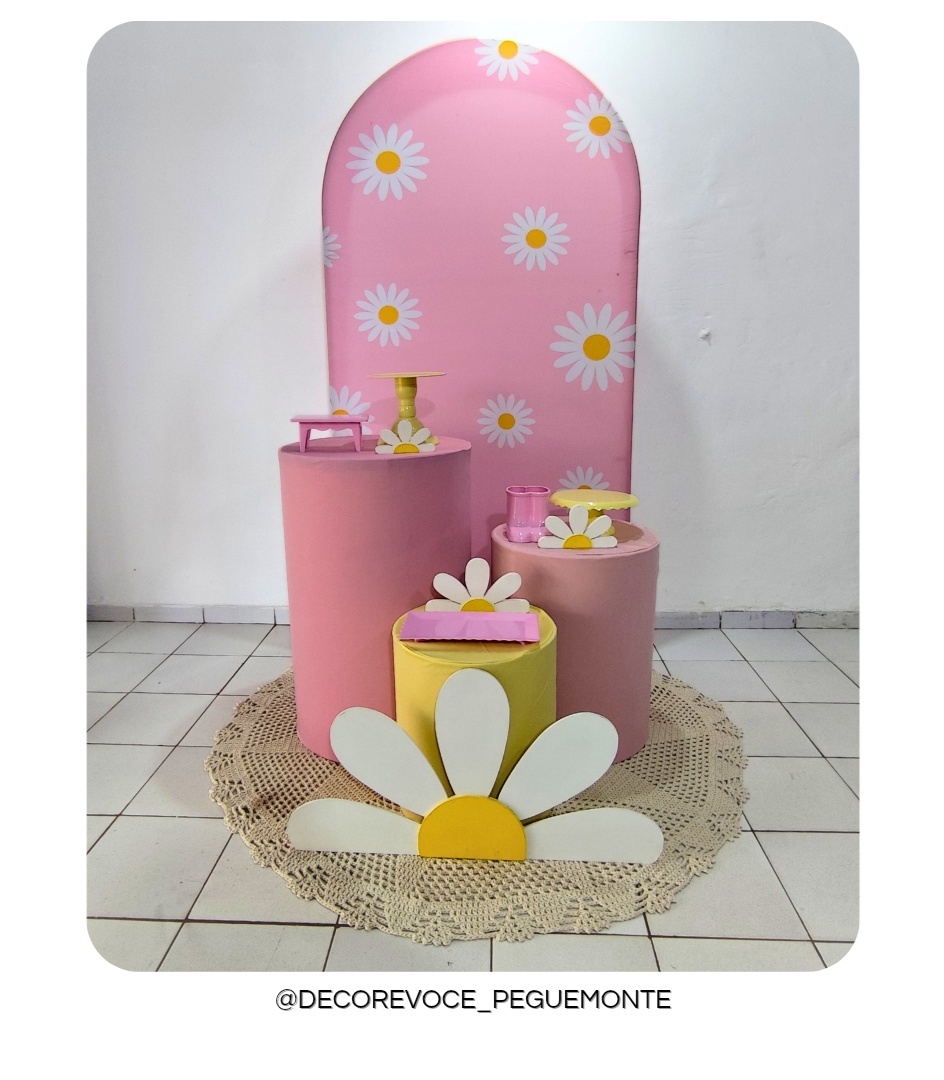Composição Margaridas 1 - Decore Você Pegue & Monte