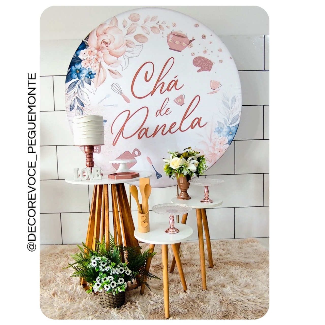 Kit Chá de Panela 3 - Decore Você Pegue & Monte