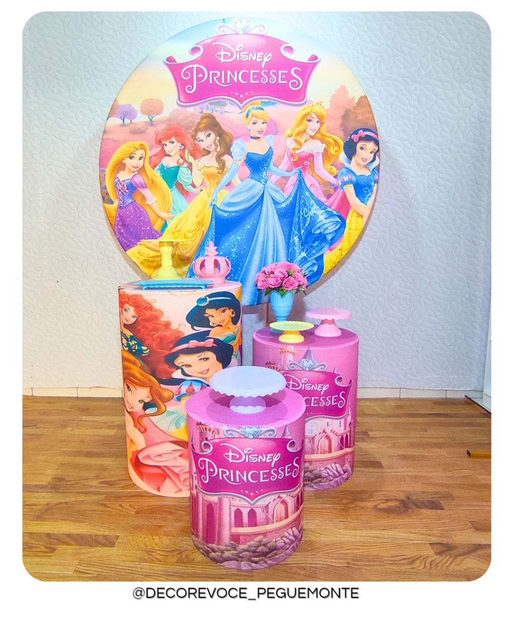 Kit Prático As Princesas - Decore Você Pegue & Monte