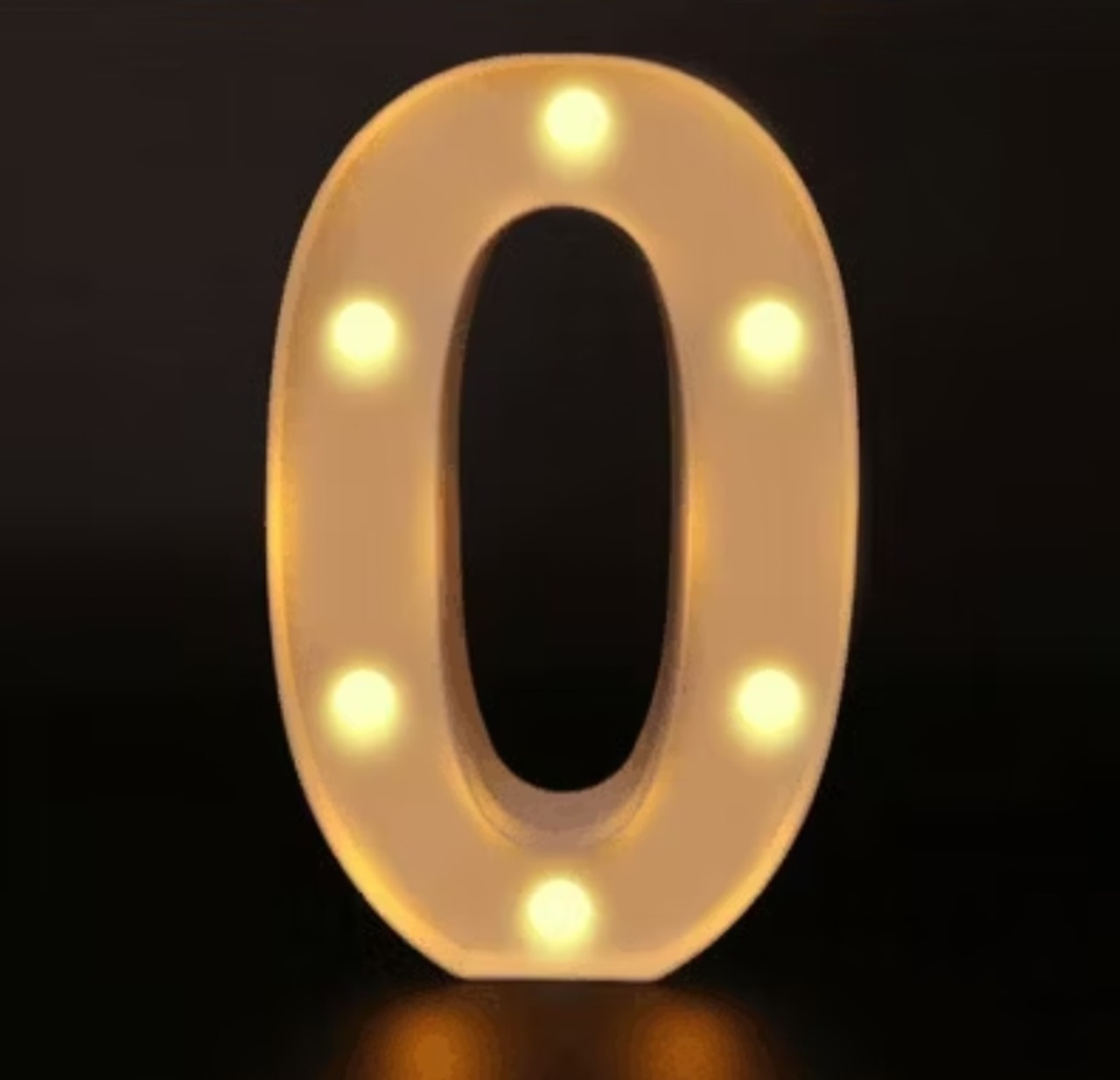 Led 0 16Cm   - Decore Você Pegue & Monte