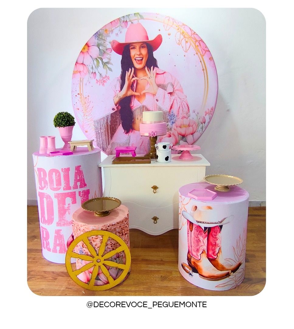 Kit Festejar Ana Castela  - Decore Você Pegue & Monte