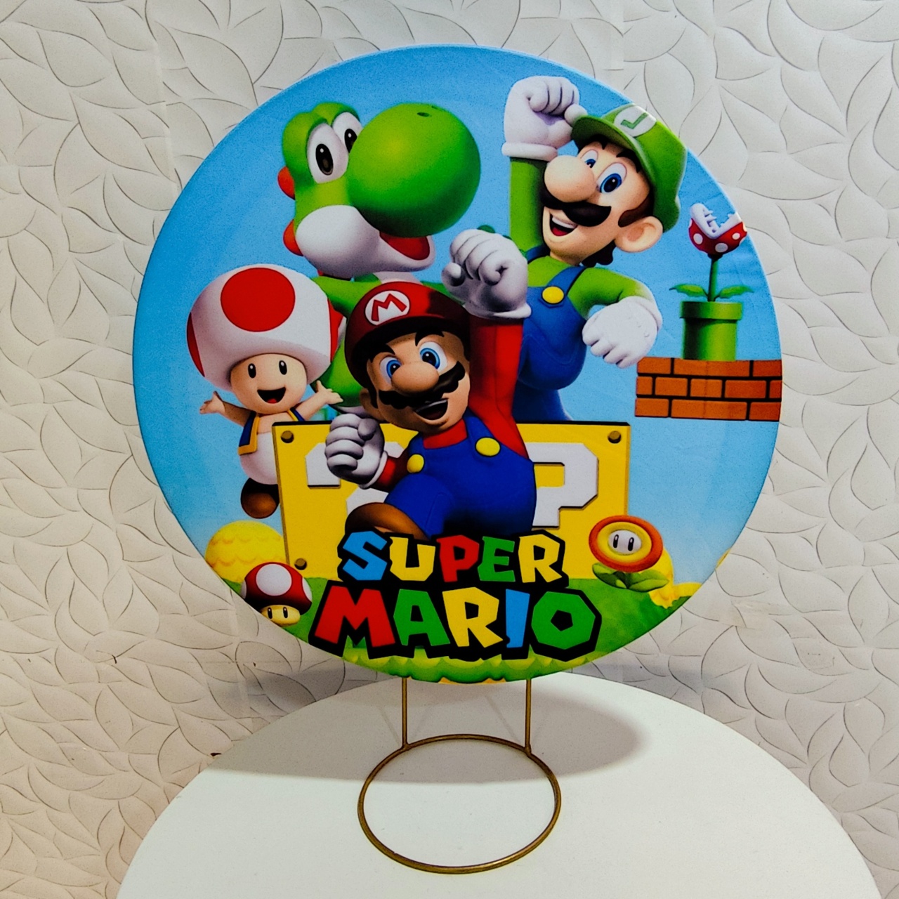 Kit Mesa Super Mário 2 - Decore Você Pegue & Monte