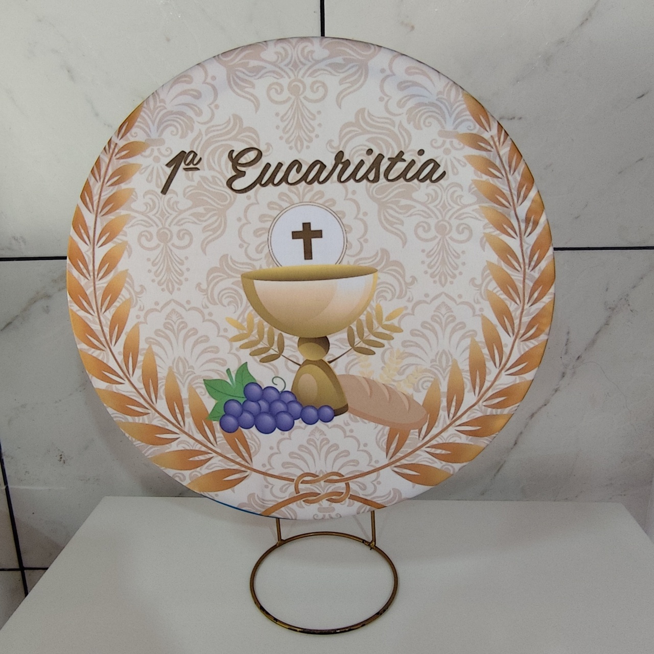 Kit Mesa Primeira Eucaristia  - Decore Você Pegue & Monte