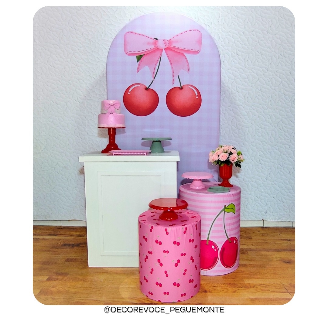 Kit Cerejinha 3 - Decore Você Pegue & Monte