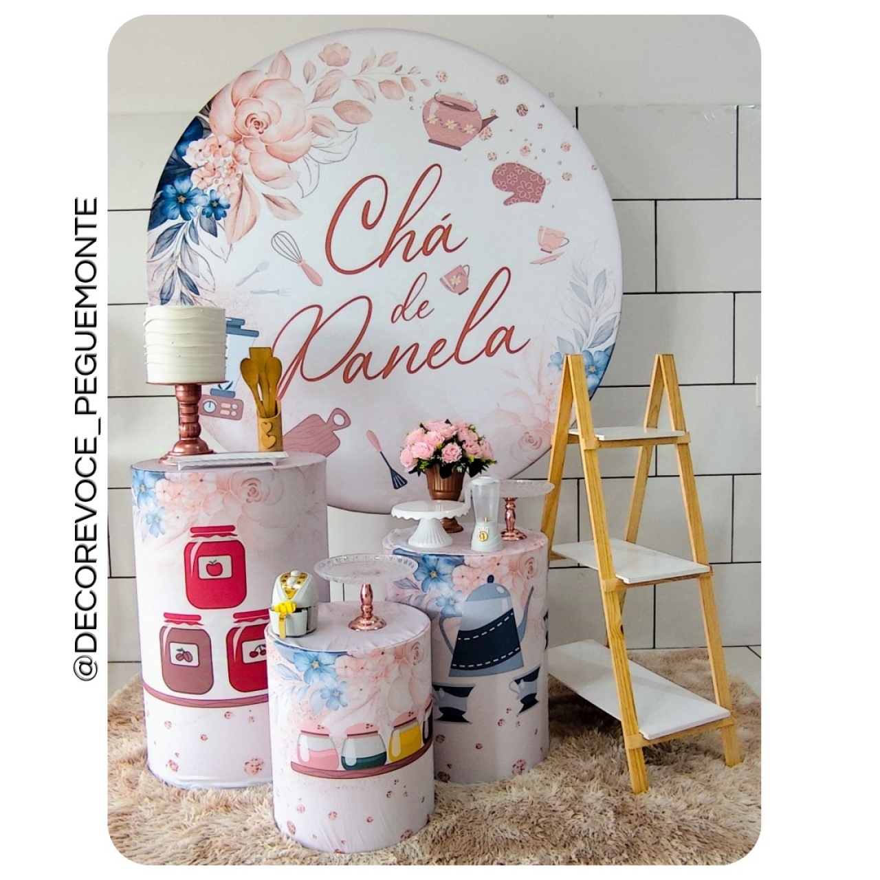 Kit Chá de Panela 2 - Decore Você Pegue & Monte